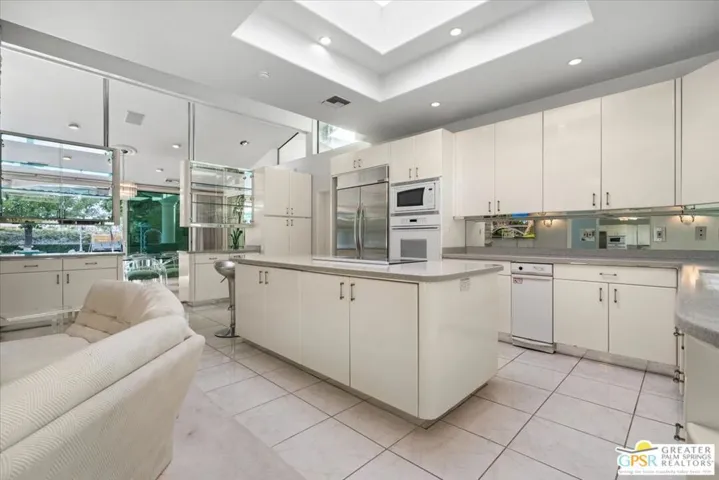 Kitchen with view to Dining