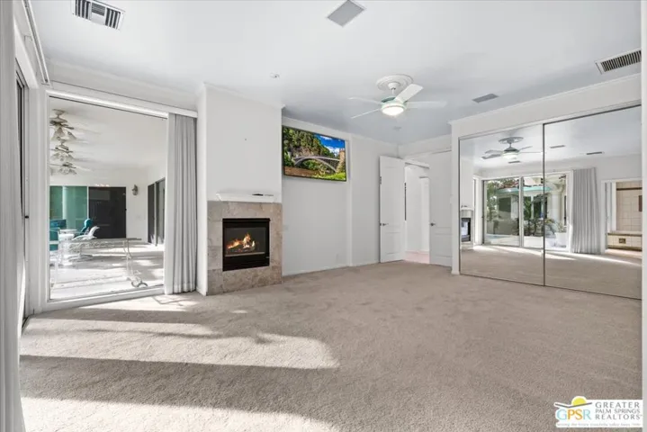 Primary BR with Fireplace