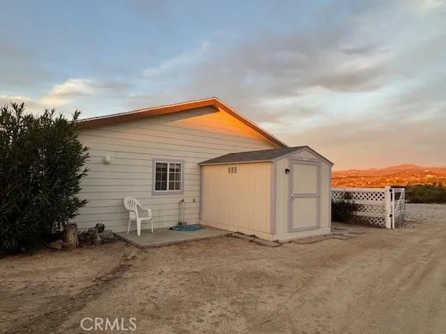 SHED BY RV PARKING
