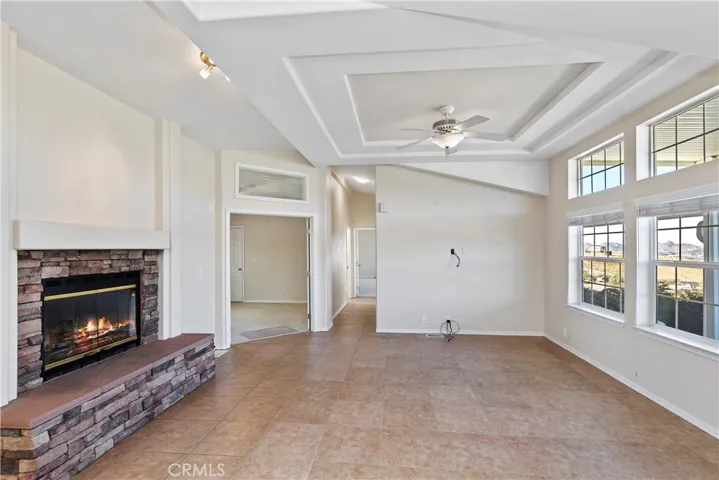 MAIN HOUSE FAMILY ROOM WITH FIREPLACE