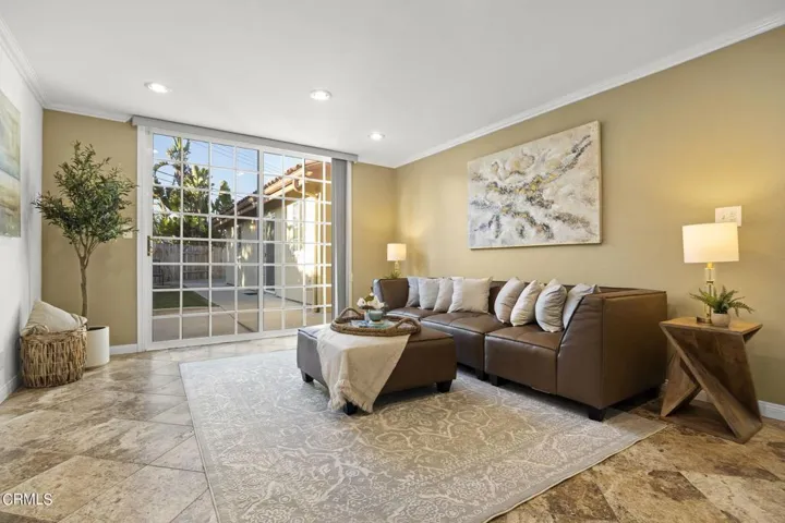 Family Room accessing backyard