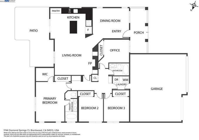 1744 Diamond Springs Ct, Brentwood, California 94513