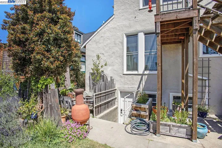 Entrance to Basement with Laundry & Storage