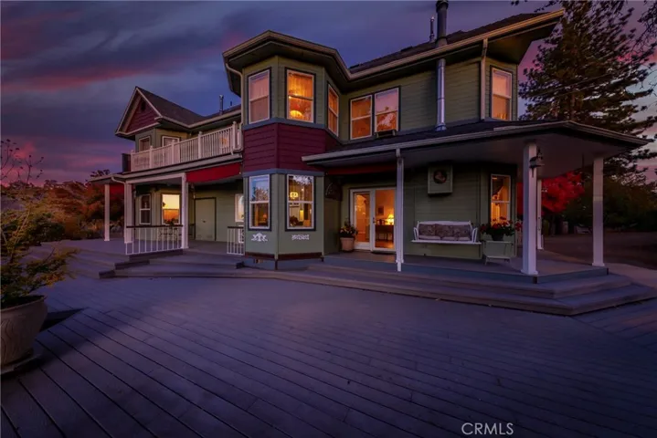 Large back deck