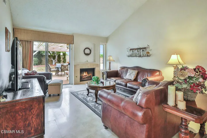 Family room with patio access
