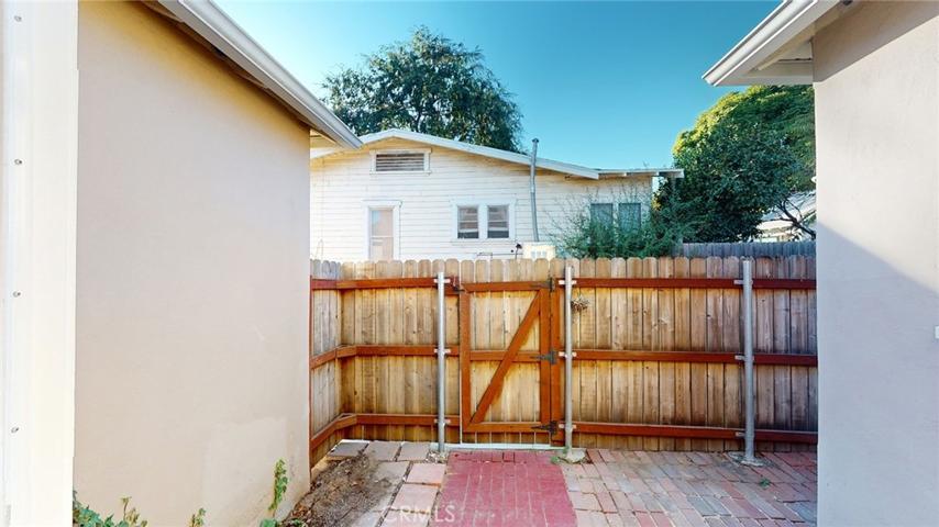 Yard off Dining Room