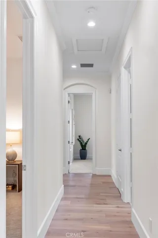 There are 3 secondary bedrooms down the same hall