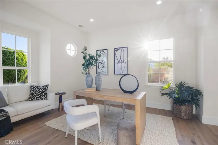 Currently staged as an office, but could potentially be used as a 5th bedroom