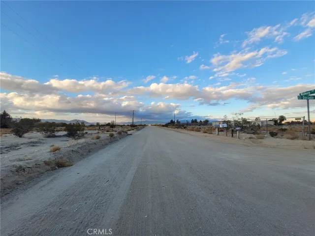 View of Midway facing north.  Property is on the left hand side