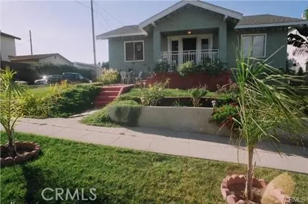 Front house faces Meyler with big front & side yard
