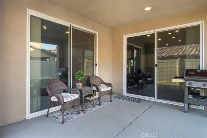 Covered patio