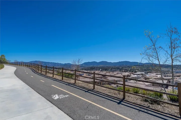 Near the bike paths