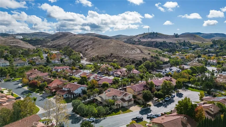 White building upper left is San Juan Hills High School. Out the back gate and up the hills is a trail up to the high school.