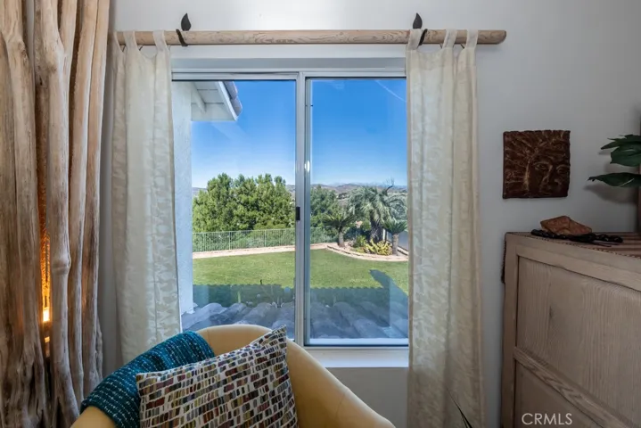 Primary bedroom with breathtaking view.
