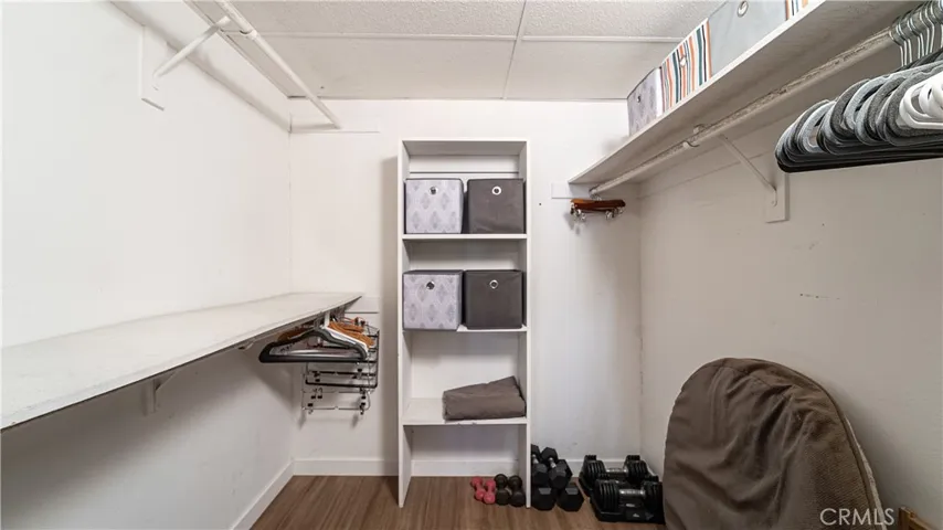Primary walk-in closet