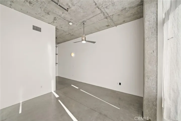 Bedroom area from SW corner