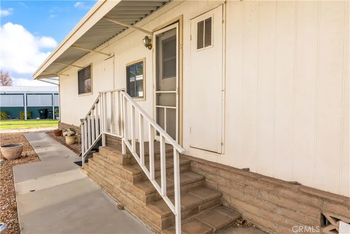 Back entrance