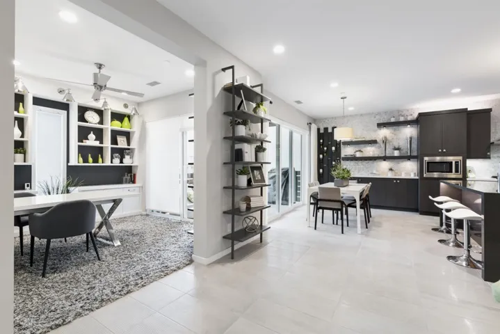 Looking towards the dining area.