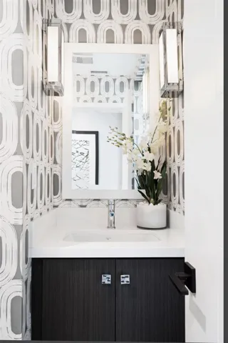 1/2/ bath located on the main level.