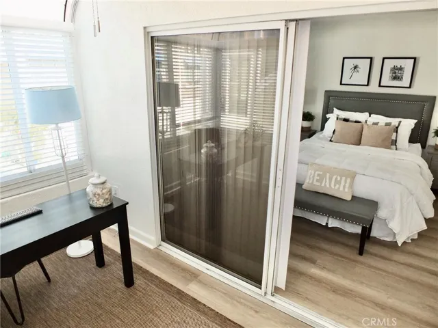 Door to 2nd bedroom from extra room