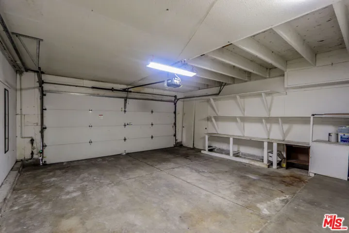2 car garage with Laundry