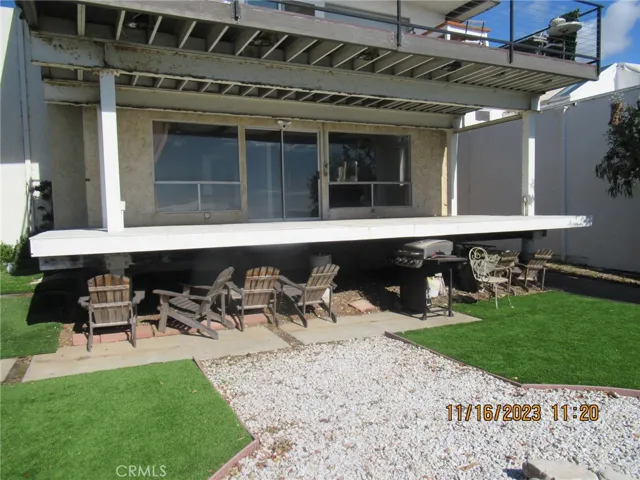 Deck off off living room