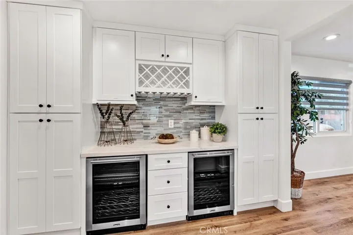 Custom Cabinetry/Wine Fridge & More