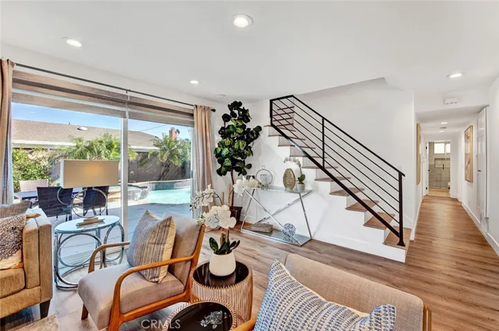 Designer Details, Including contemporary lighting elements make this large family room space a special place to entertain family and friends!