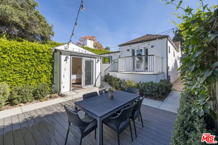 Back Exterior Patio & Guest Studio