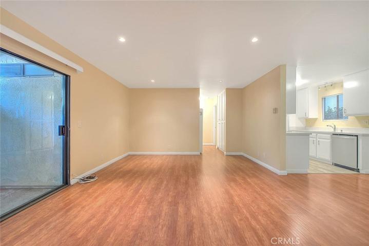 Toward hallway (patio slider on left)