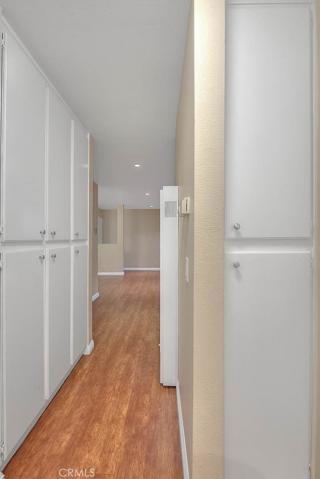 Closets in hallway