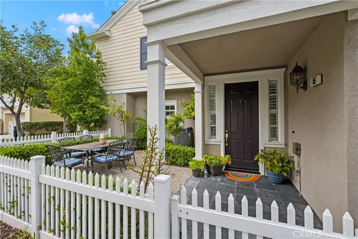 Welcome home!! A very inviting front patio.