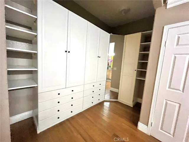 Master bedroom closet