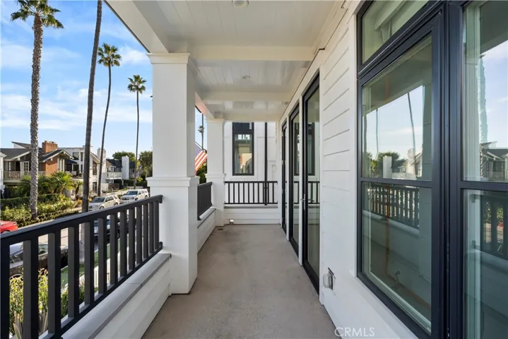 Balcony off of Primary Bedroom