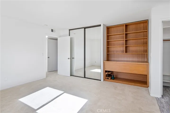 Standard large closet and custom built-ins