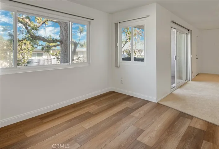 Brand new flooring in kitchen & dining area