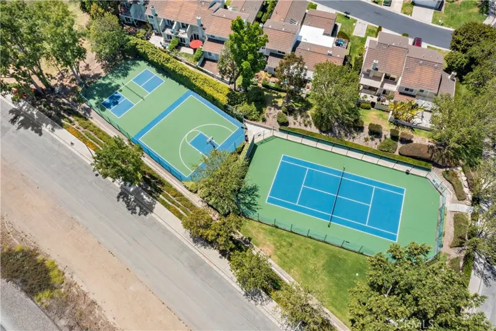 Pickleball, Tennis and 1/2 Basketball Court