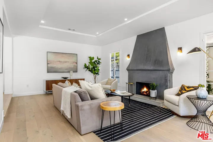 Living Room with Fireplace