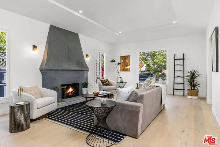 Living Room with Fireplace