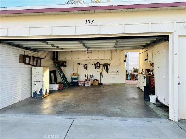Garage facing inside
