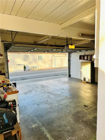 Garage Facing Outside