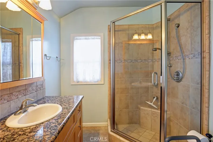 Bathroom off primary bedroom.