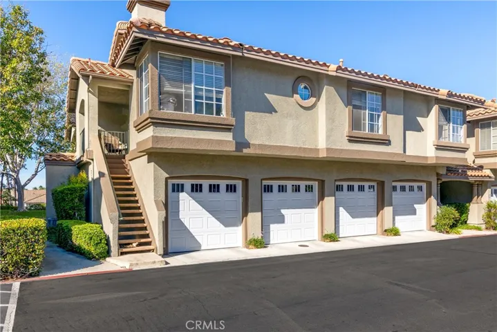 Garage is right below the living space with direct access from inside.