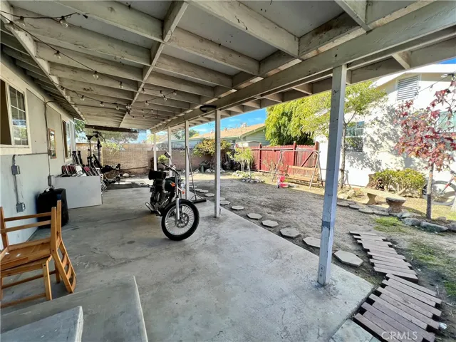 Back unit front porch