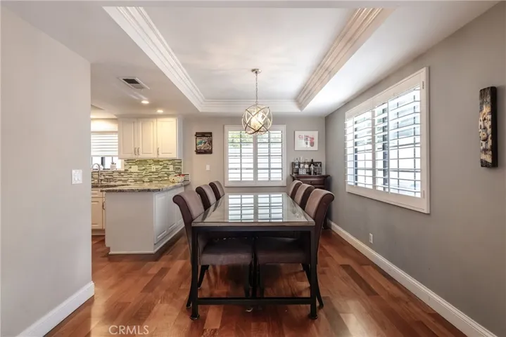 Formal Dining Room Area