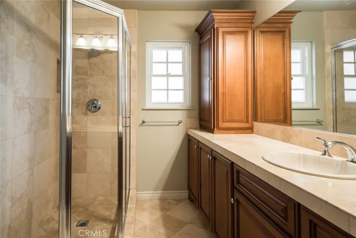 Second bathroom in bedroom.