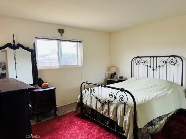 Master bedroom with en suite half bath
