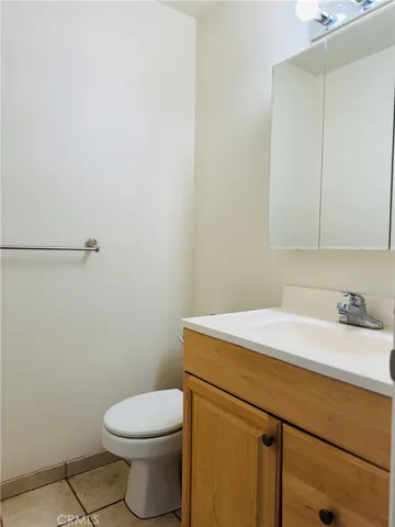 Master half bathroom.