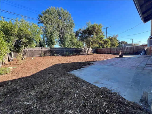 Backyard Sideview