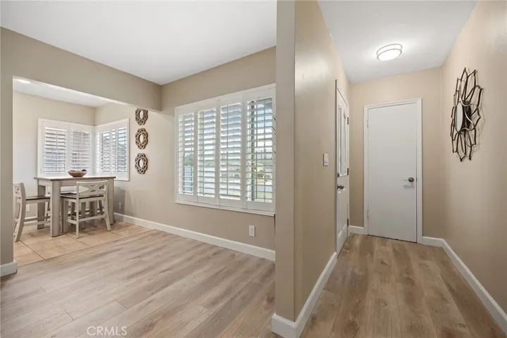 View from Living Room to Dining Area